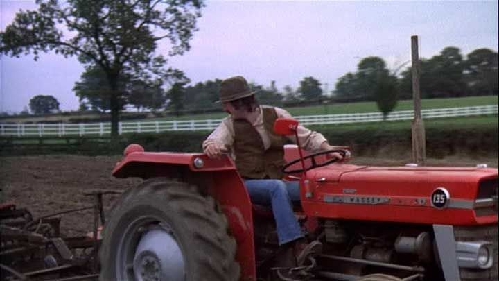 John Bonham working on his farm