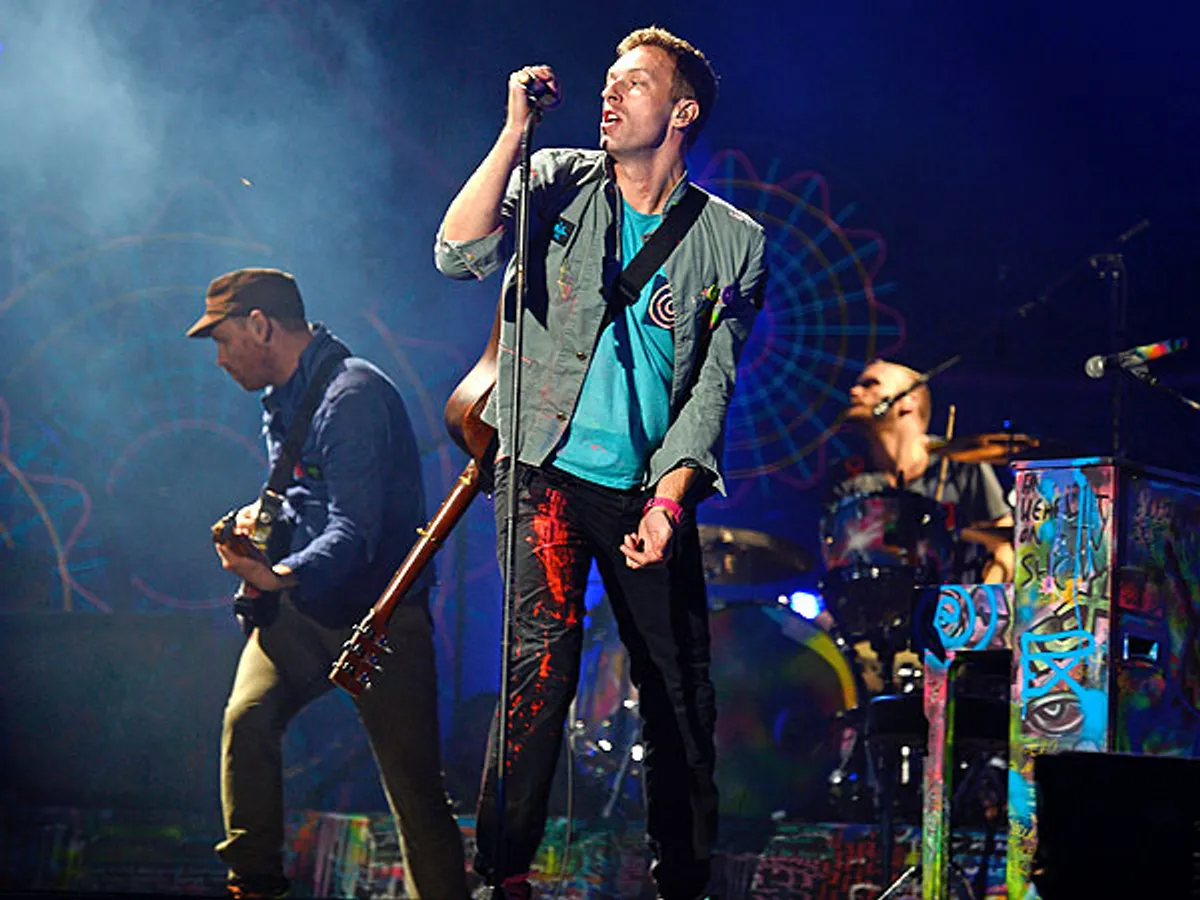 picture of the band Coldplay