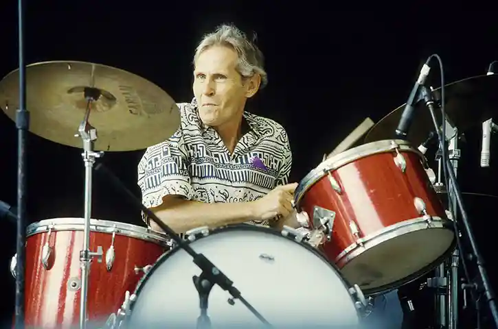drummer Levon Helm 